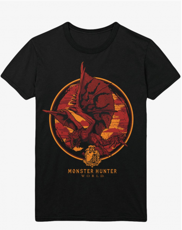 Póló Monster Hunter World - Screaming Rathalos