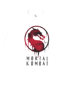 Póló Mortal Kombat - Logo Red