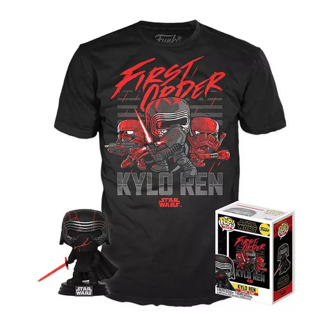 Tričko Star Wars - Kylo Ren + figurka Funko