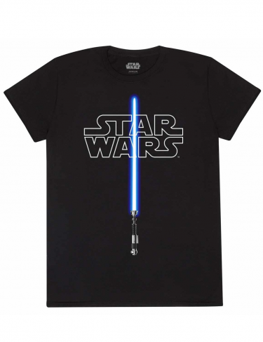 Póló Star Wars - Lightsaber (világitós)