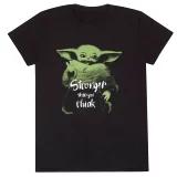 Tričko Star Wars: The Mandalorian - Grogu Stronger