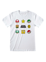 Póló Super Mario - Items