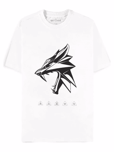 Póló The Witcher - Wolf Head