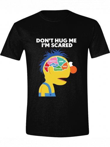 Póló Yellow Guy - Don't Hug Me I'm Scared Brain