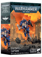 W40k: Space Marines - Captain with Jump Rack and Relic Shield (1 figura)