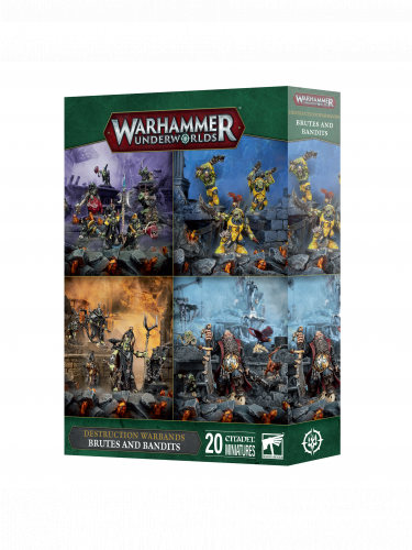 Társasjáték Warhammer Underworlds - Brutes and Bandits (20 figura) (bővítés)