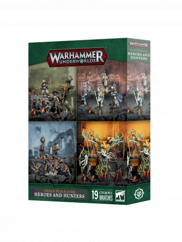 Társasjáték Warhammer Underworlds - Heroes and Hunters (19 figura) (bővítés)