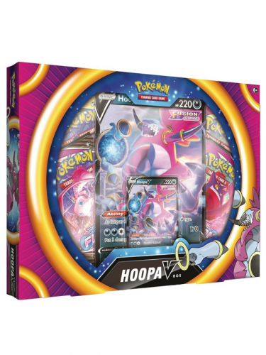 Kártyajáték Pokémon TCG: Sword & Shield Fusion Strike - Hoopa V Box