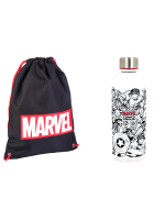 Előnyös készlet Marvel - Marvel gym (hátizsák + ivópalack)