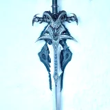 Replika World of Warcraft - Frostmourne Wall Mount (držák na zeď)