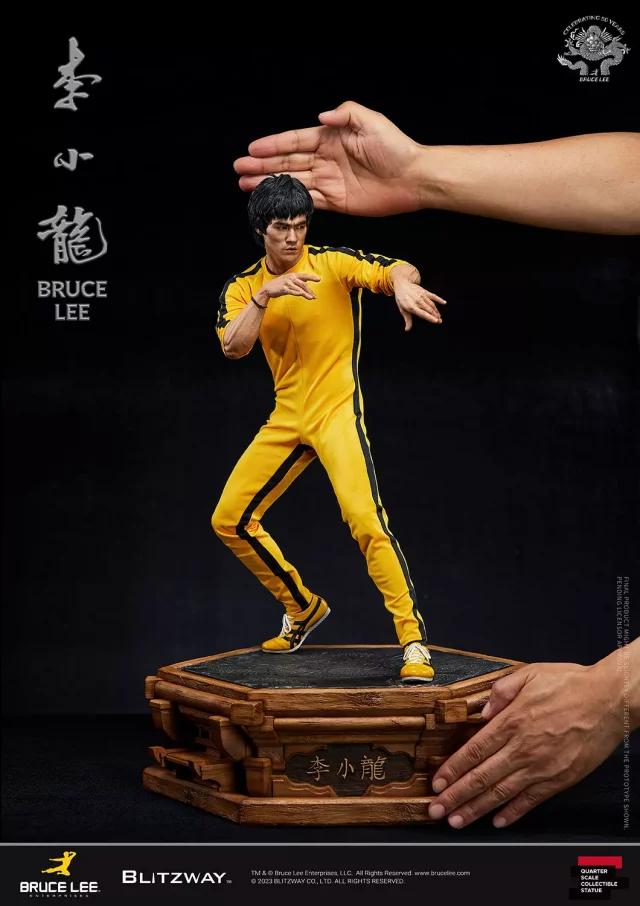 Szobor Bruce Lee - 50th Anniversary Statue (55 cm)