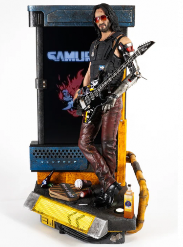 Szobor Cyberpunk 2077 - Johnny Silverhand 1/4 Scale Exclusive Statue (PureArts)