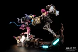 Kedvezményes szett szobor League of Legends - Jinx & Vi 1/6 Scale Statue (PureArts) - Limitált darabszámban
