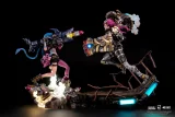 Kedvezményes szett szobor League of Legends - Jinx & Vi 1/6 Scale Statue (PureArts) - Figura