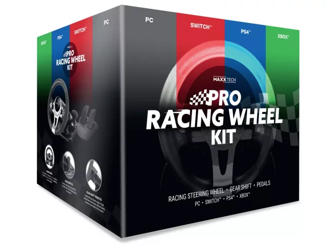 Sada volantu a pedálů Pro Racing Wheel Kit (PC, Xbox, PlayStation, Switch)