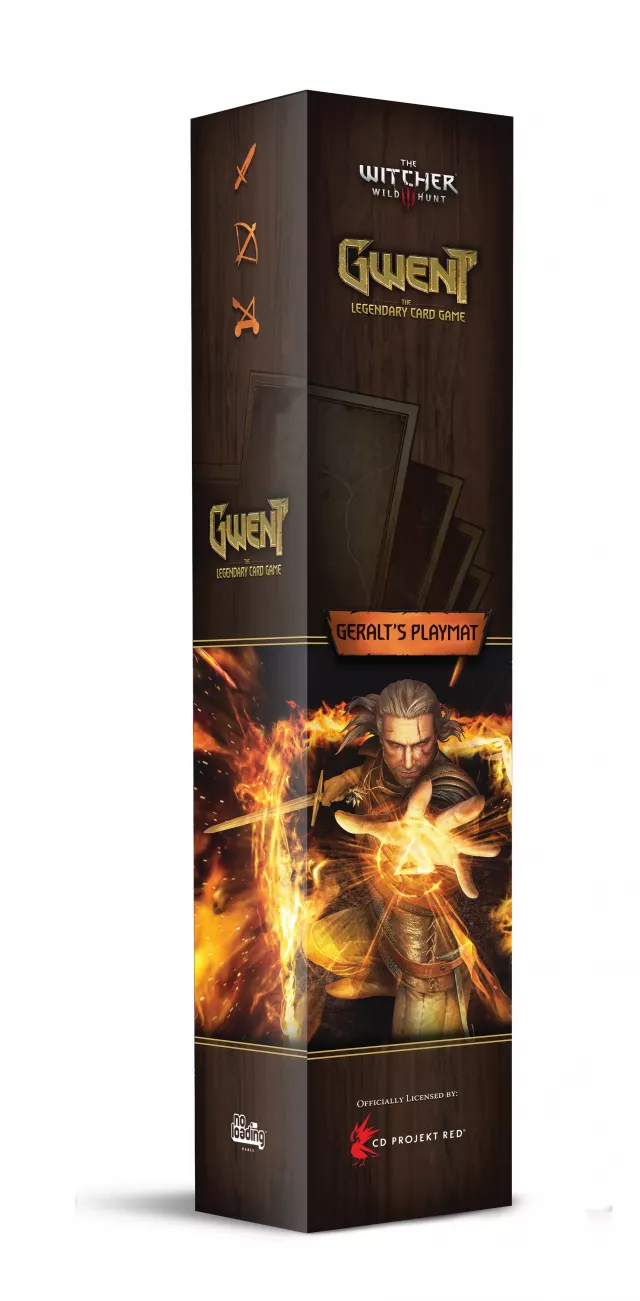 Kedvezményes készlet: Játékpad Gwint - Geralt + Ciri - Egér alátét