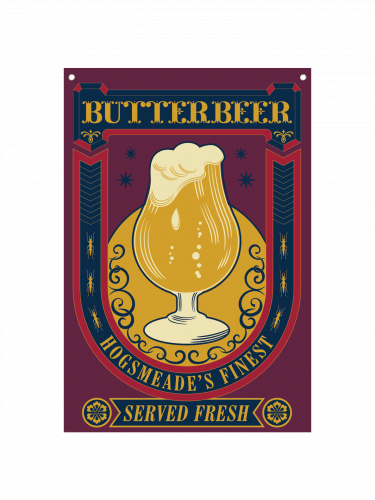 Zászló Harry Potter - Buterbeer