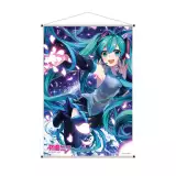 Wallscroll Vocaloid - Hatsune Miku Flower - Textil poszter