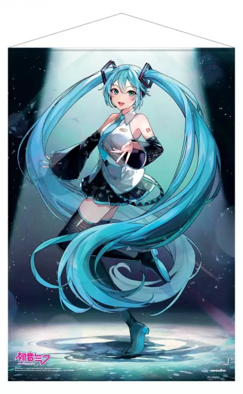 Wallscroll Vocaloid - Hatsune Miku On Top of the World - Textil poszter