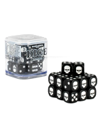 Kockák Warhammer Dice Cube (20 db), hatoldalú- fekete