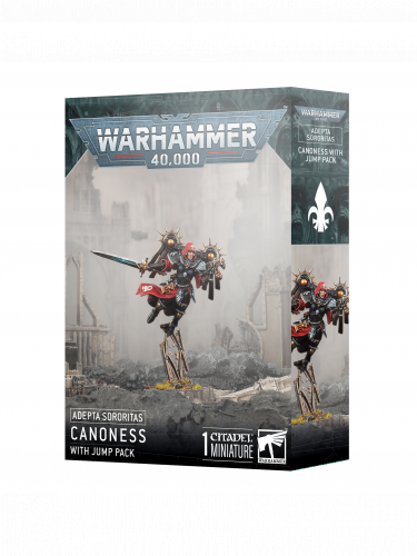 W40k: Adepta Sororitas - Canoness With Jump Pack (1 figura)