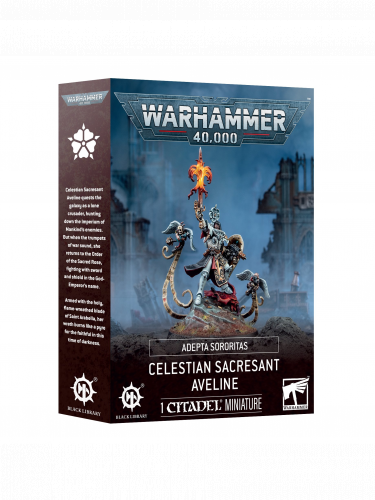 W40k: Adepta Sororitas - Celestian Sacresant Aveline (1 figura)