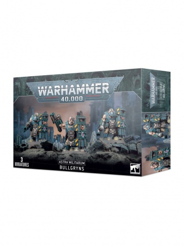 W40k: Astra Militarum - Bullgryns (3 figura)