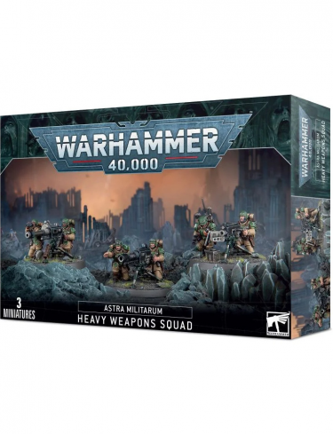 W40k: Astra Militarum - Heavy Weapons Squad (2023) (3 figura)