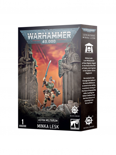W40k: Astra Militarum - Minka Lesk (1 figura)