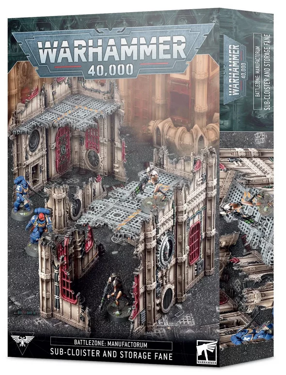 W40k: Battlezone: Manufactorum Sub-Cloister and Storage Fane - Warhammer