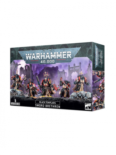 W40k: Black Templars - Sword Brethren (5 figura)