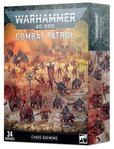 W40k: Chaos Daemons - Combat Patrol (34 figura)