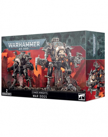 W40k: Chaos Knights: War Dogs (2 figurák)