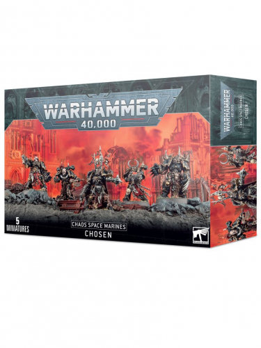 W40k: Chaos Space Marines Chosen (5 figura)