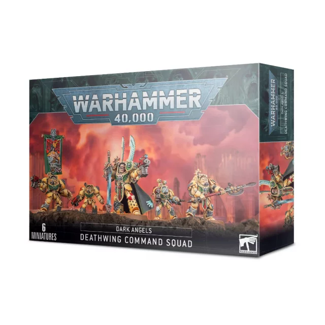 W40k: Dark Angels: Deathwing Command Squad (6 figurek)