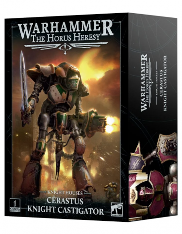 Szobor W40k: Horus Heresy - Cerastus Knight Castigator