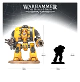 W40k: Horus Heresy - Legiones Astartes Leviathan Siege Dreadnought with Ranged Weapons (1 figurka)