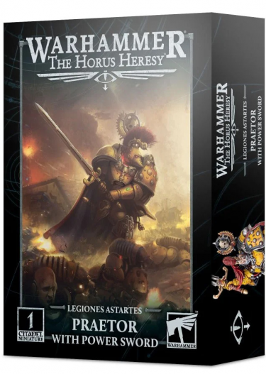 W40k: Horus Heresy - Legiones Astartes Praetor with Power Sword (1 figura)