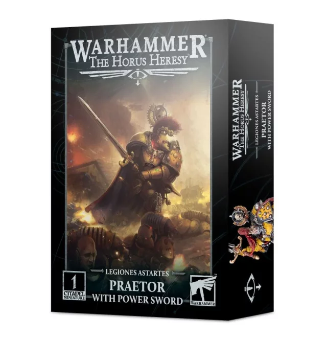 W40k: Horus Heresy - Legiones Astartes Praetor with Power Sword (1 figurka)