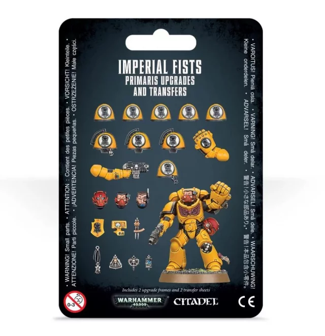 W40k: Imperial Fists Primaris Upgrades and Transfer - Warhammer