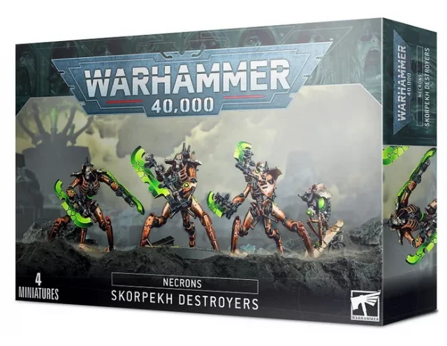 W40k: Necrons Skorpeh Destroyers (4 figurky)