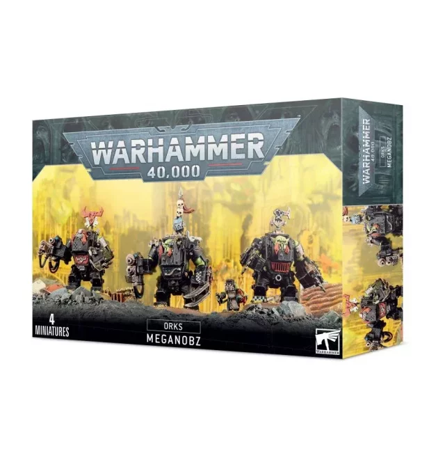 W40k: Orks - Meganobz (4 figurky)