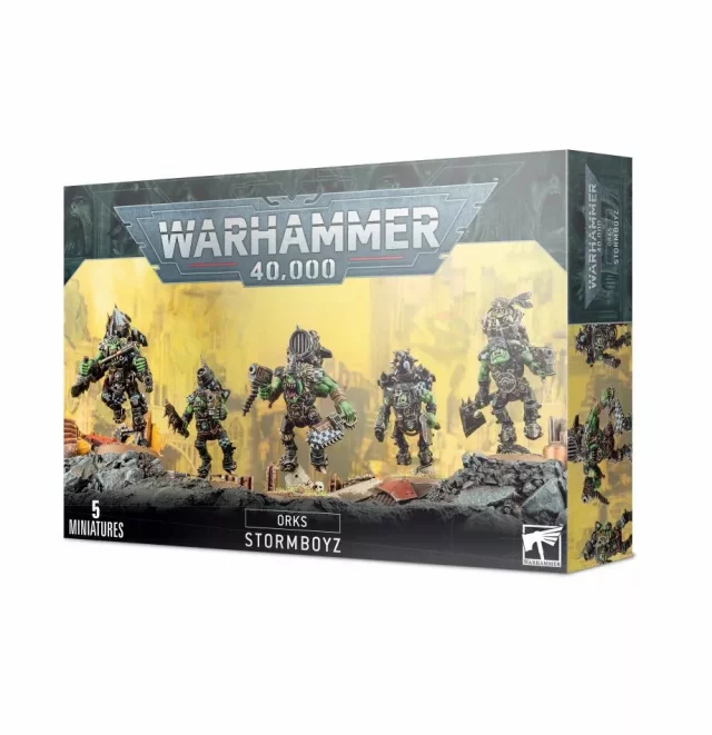 W40k: Orks - Stormboyz (5 figurek)