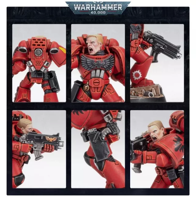 W40k: Space Marine Heroes - Blood Angels Collection Two 2023 (1 figurka) (náhodný výběr)