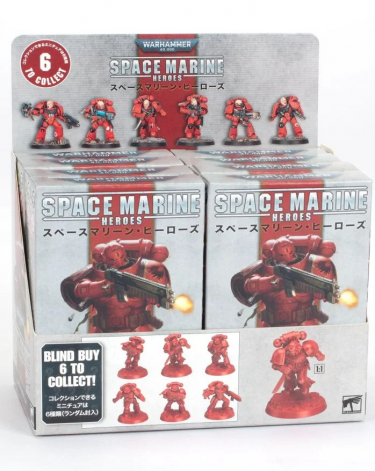 W40k: Space Marine Heroes - Blood Angels Collection Two 2023 (1 figura) (véletlenszerű választás)