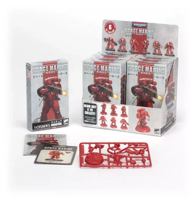 W40k: Space Marine Heroes - Blood Angels Collection Two 2023 (1 figurka) (náhodný výběr)