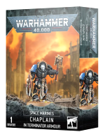 W40k: Space Marines - Chaplain in Terminator Armour (1 figura)