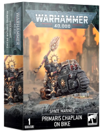 W40k: Space Marines Primaris Chaplain on Bike (1 figura)