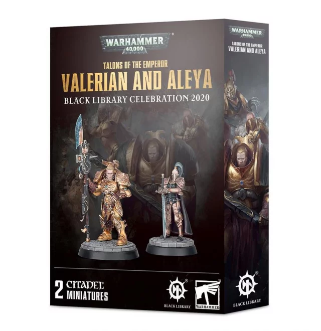 W40k: Talons of the Emperor - Valerian and Aleya (2 figura) - Warhammer