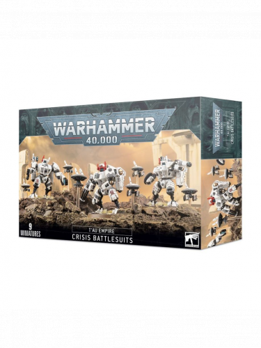 W40k: Tau Empire XV8 Crisis Battlesuits (3+6 figura)